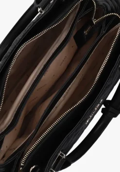 zwarte guess handtas melisandra lrg tri comp stchl