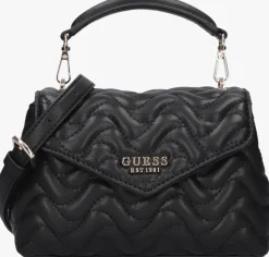 zwarte guess handtas melisandra mini tp hndle flap