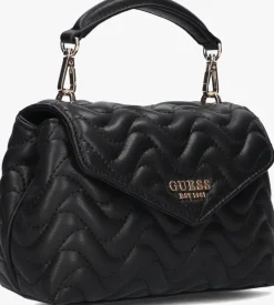 zwarte guess handtas melisandra mini tp hndle flap
