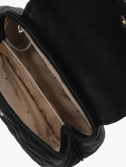 zwarte guess handtas melisandra mini tp hndle flap