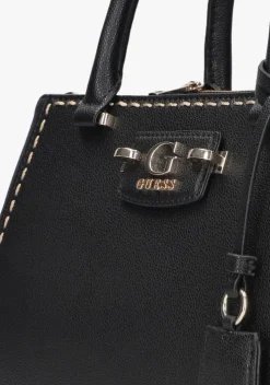 zwarte guess handtas nastra society satchel