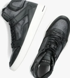 zwarte guess hoge sneakers verona basket mid