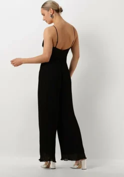 zwarte guess jumpsuit amiah pleated jumpsuit