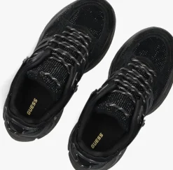 zwarte guess lage sneakers belluna