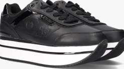 zwarte guess lage sneakers hansin