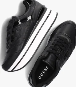 zwarte guess lage sneakers hansin