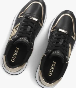 zwarte guess lage sneakers koyaa