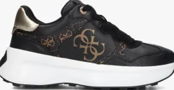 zwarte guess lage sneakers luckei