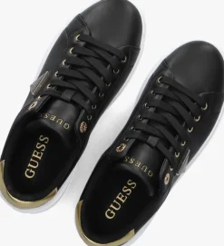 zwarte guess lage sneakers denesa