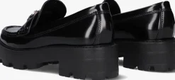 zwarte guess loafers yanika