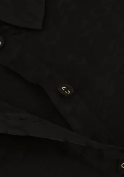 zwarte guess mini jurk camilla chemisier long dress