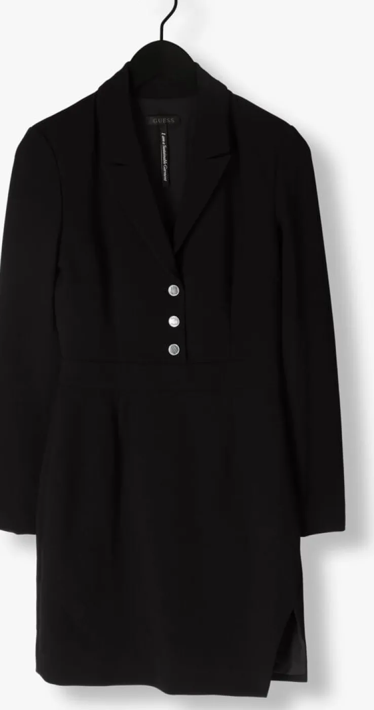 zwarte guess mini jurk courtney dress