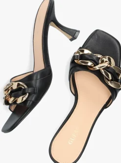 zwarte guess muiltjes dillie