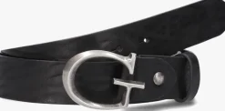 zwarte guess riem not revers & adjustable belt