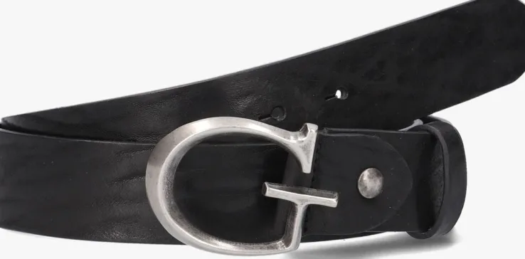 zwarte guess riem not revers & adjustable belt