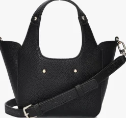 zwarte guess schoudertas helina mini tote