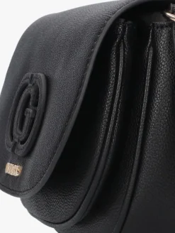 zwarte guess schoudertas calebra convertible xbody flap