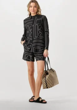 zwarte guess schoudertas vikky ii large 2 in 1 tote