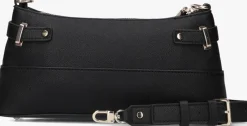 zwarte guess schoudertas silvye shoulder bag