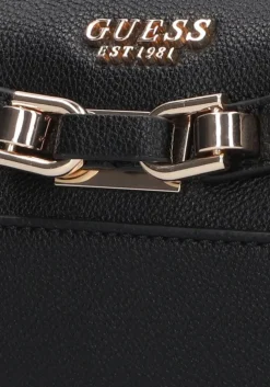 zwarte guess schoudertas silvye shoulder bag