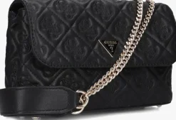 zwarte guess schoudertas adelasia cnvrtble xbody flap