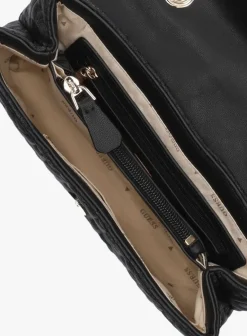 zwarte guess schoudertas adelasia cnvrtble xbody flap