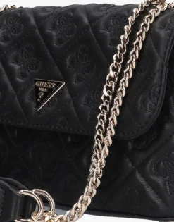 zwarte guess schoudertas adelasia cnvrtble xbody flap