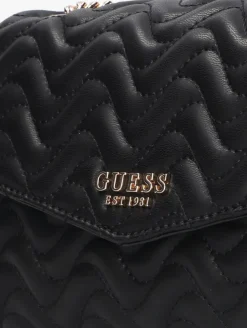 zwarte guess schoudertas melisandra cnvrtbl xbody flap