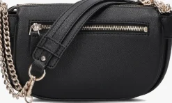 zwarte guess schoudertas fedora shoulder bag