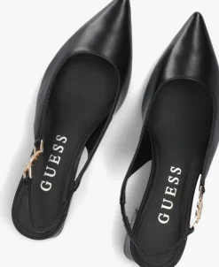 zwarte guess slingbacks zablea