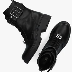 zwarte guess veterboots riter