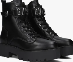 zwarte guess veterboots vaires