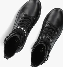 zwarte guess veterboots vaires