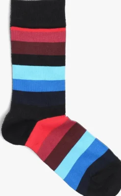 zwarte happy socks sokken stripe