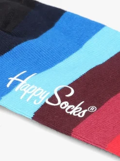 zwarte happy socks sokken stripe
