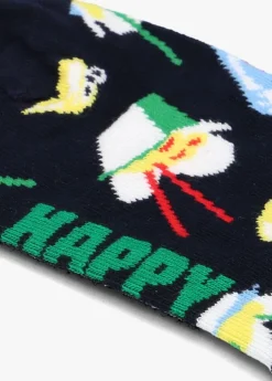 zwarte happy socks sokken take away