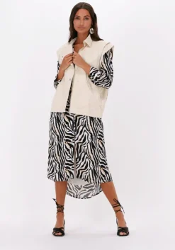 zwarte harper & yve midi jurk valerie-dr