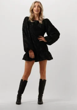 zwarte harper & yve mini jurk lynn-dr