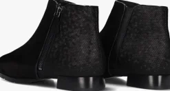 zwarte hassia enkellaarsjes madeira