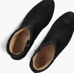 zwarte hassia enkellaarsjes 303092