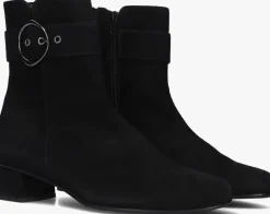 zwarte hassia enkellaarsjes 303095