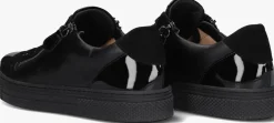 zwarte hassia lage sneakers 301233 led zwart