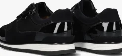 zwarte hassia lage sneakers 302035