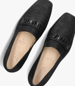 zwarte hassia loafers 300844