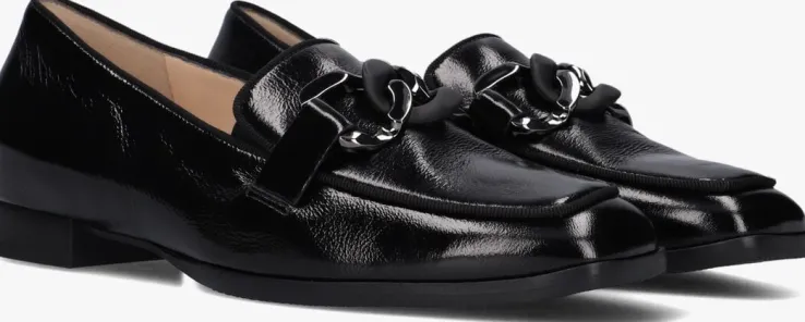zwarte hassia loafers napoli