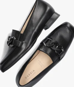 zwarte hassia loafers napoli