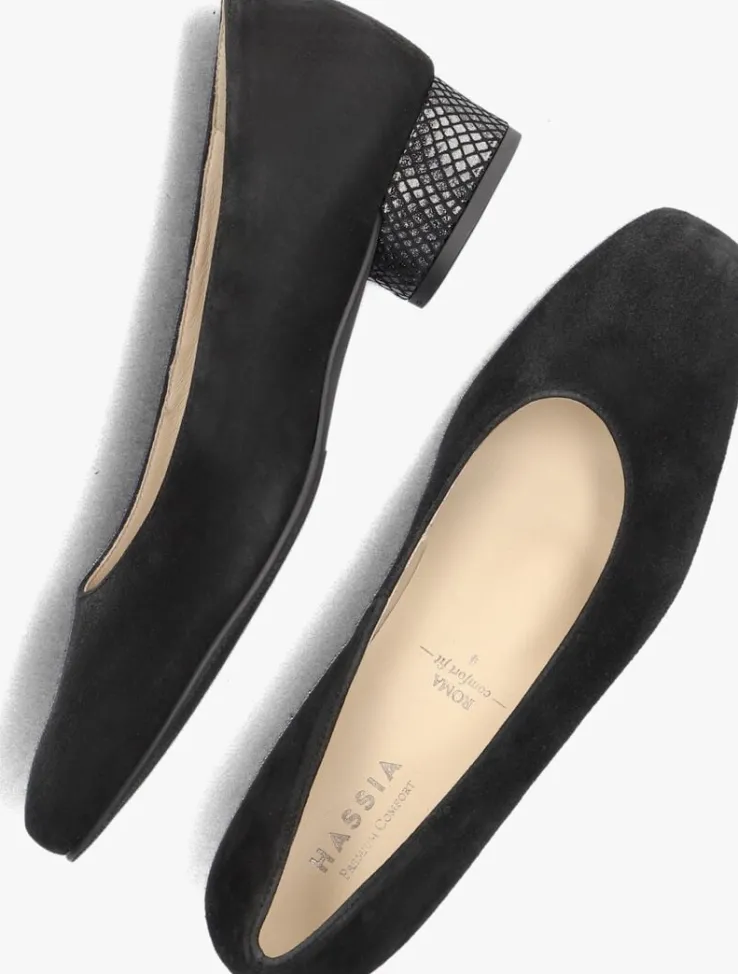 zwarte hassia pumps 302623