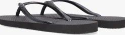 zwarte havaianas teenslippers slim dames