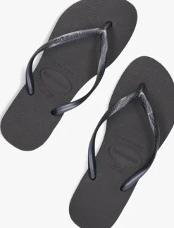 zwarte havaianas teenslippers slim dames