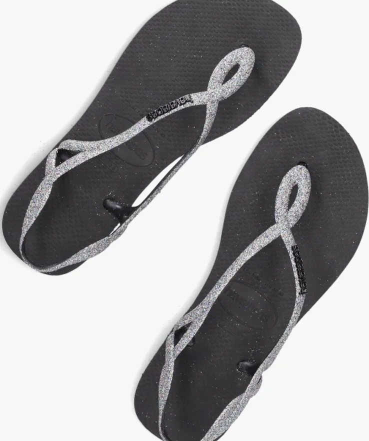 zwarte havaianas teenslippers luna premium ii